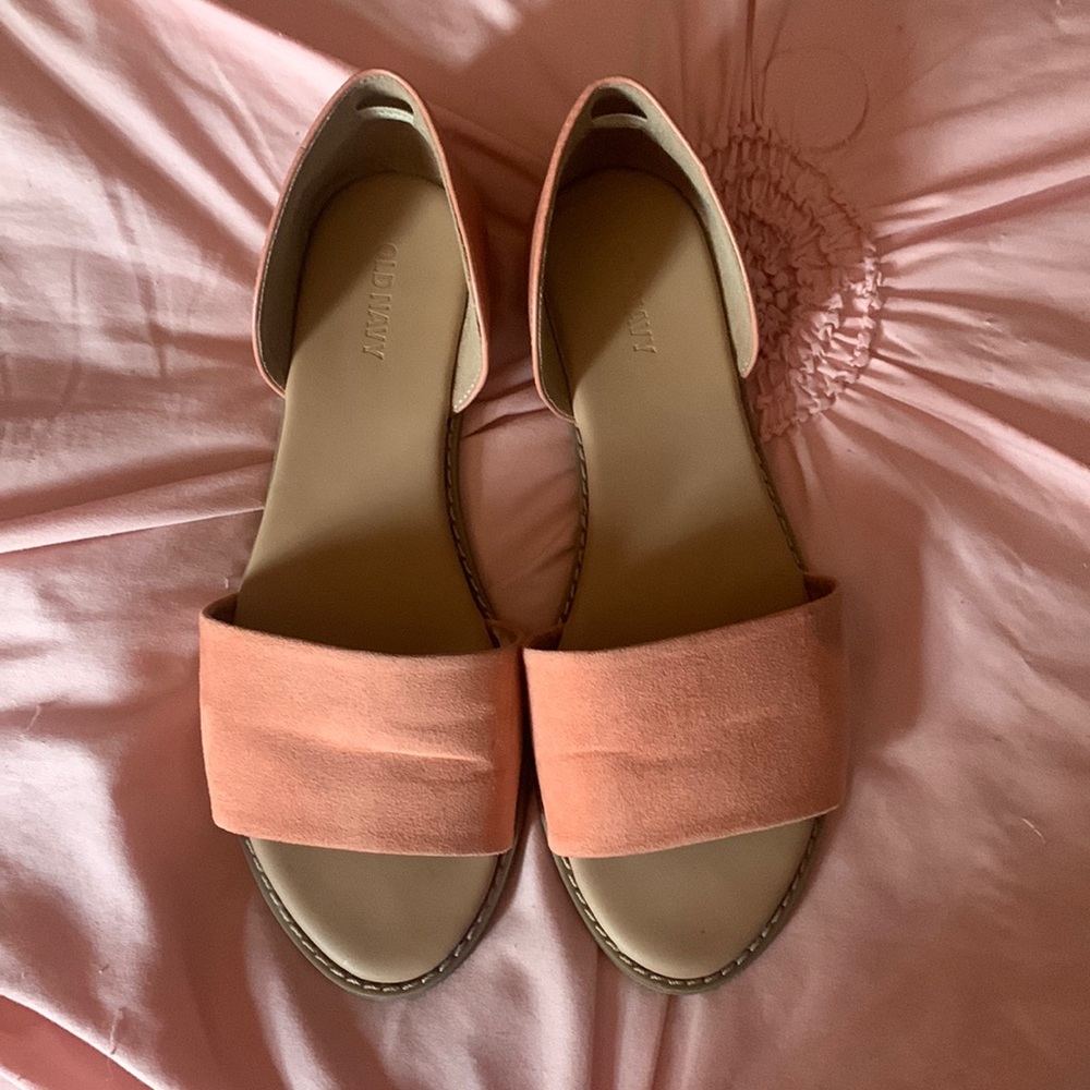 pink sandals